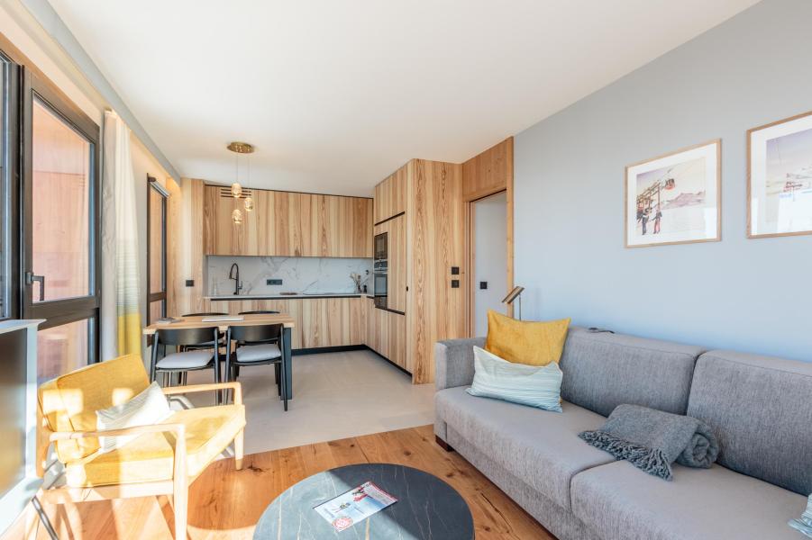 Rent in ski resort 3 room apartment 4 people (A20) - Résidence les Cristaux - Les Arcs - Living room