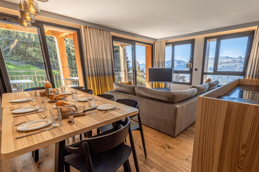 Аренда на лыжном курорте Апартаменты 5 комнат 8 чел. (B10) - Résidence les Cristaux - Les Arcs