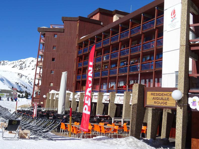 Location au ski Studio coin montagne 3 personnes (203) - Résidence les Lanchettes - Les Arcs - Extérieur hiver