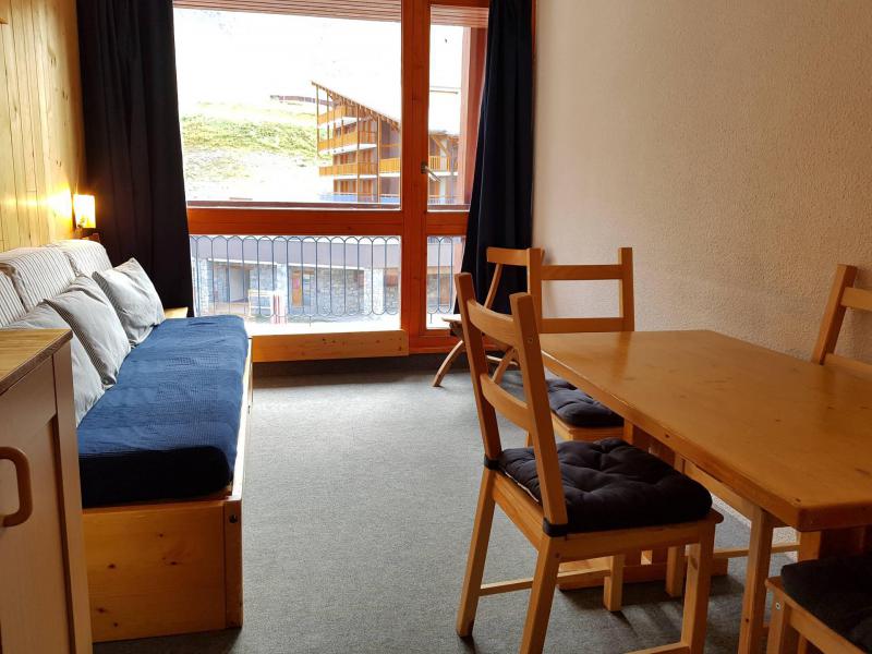 Rent in ski resort Studio sleeping corner 3 people (203) - Résidence les Lanchettes - Les Arcs - Living room