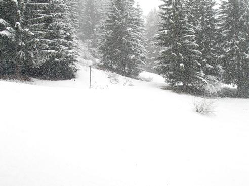 Location au ski Studio 5 personnes (1406) - Résidence les Lauzières - Les Arcs - Extérieur hiver