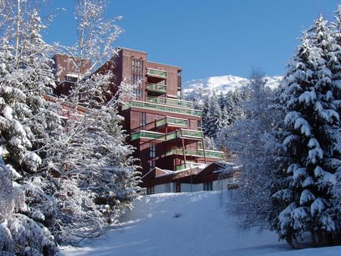 Vacances en montagne Studio coin montagne 5 personnes (275) - Résidence les Lauzières - Les Arcs - Extérieur hiver
