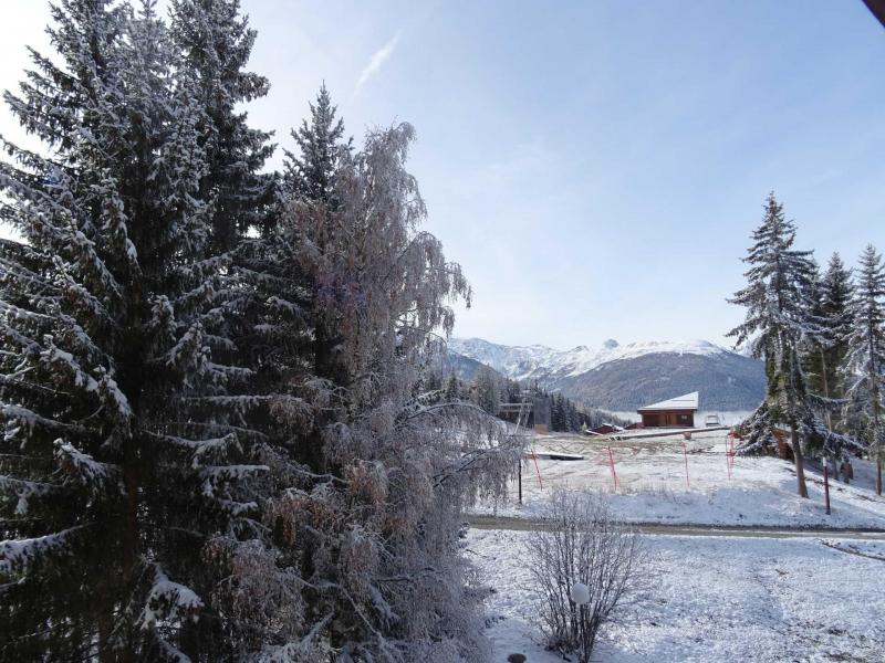 Vacances en montagne Studio coin montagne 5 personnes (052) - Résidence les Lauzières - Les Arcs - Extérieur hiver