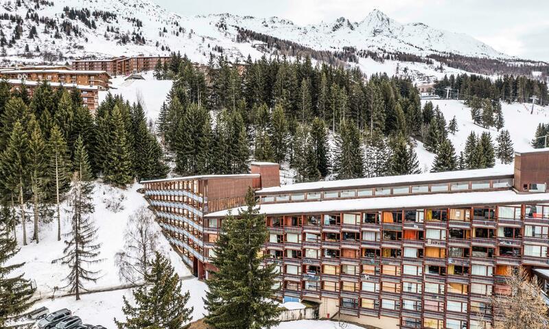 Ski verhuur Résidence les Lauzières - MH - Les Arcs - Buiten winter