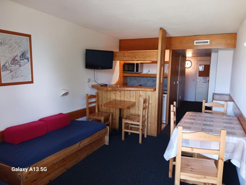 Ski verhuur Studio bergnis 5 personen (499) - Résidence les Lauzières - Les Arcs - Woonkamer