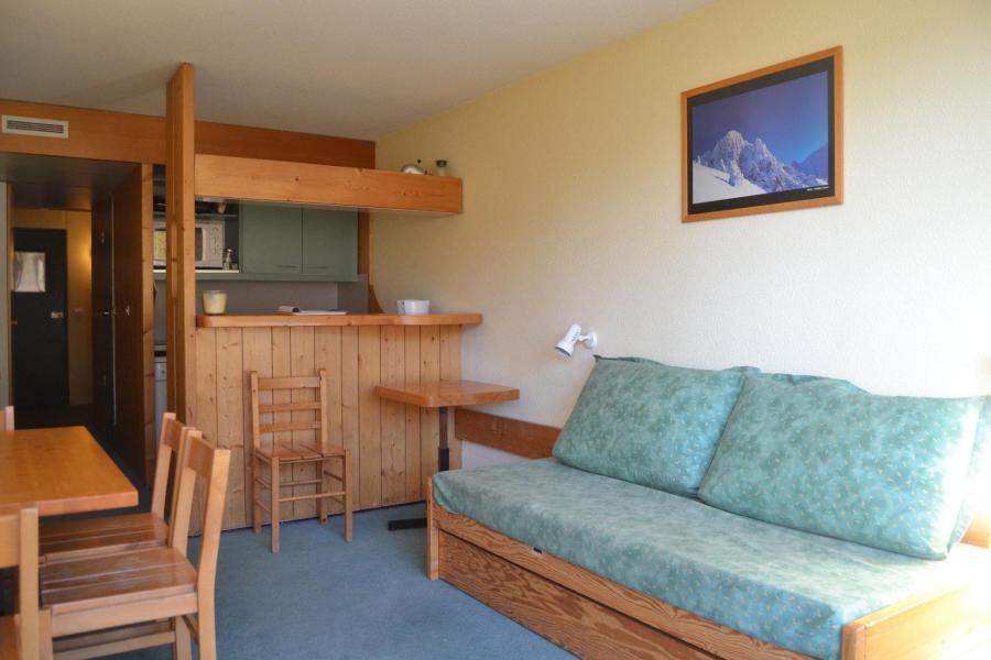 Rent in ski resort Studio sleeping corner 5 people (1256) - Résidence les Lauzières - Les Arcs - Living room