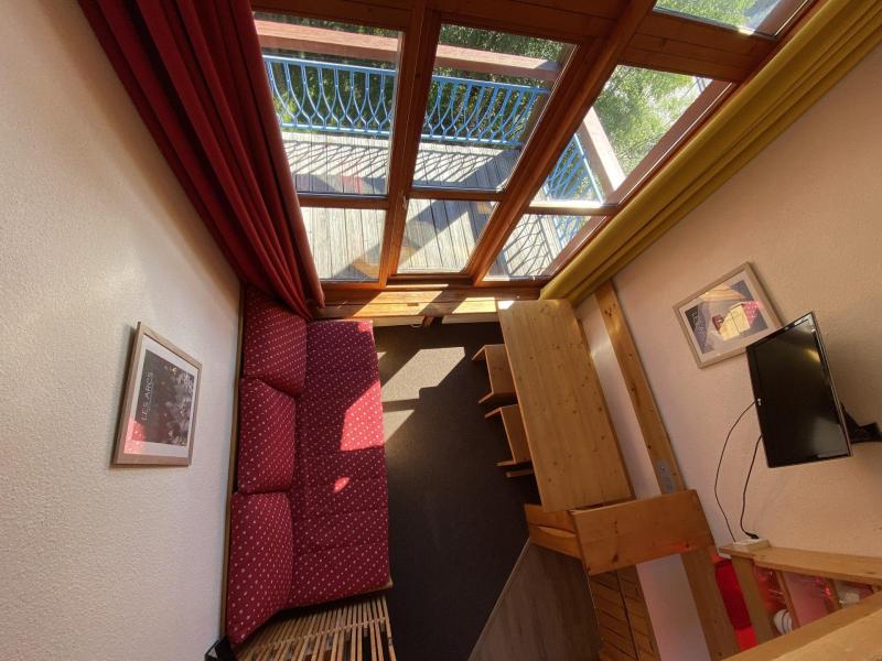 Ski verhuur Studio mezzanine 4 personen (325) - Résidence les Mirantins 3 - Les Arcs - Woonkamer