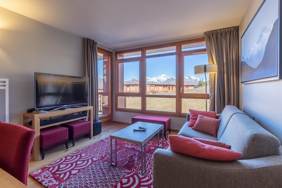 Rent in ski resort 4 room apartment 6 people (602) - Résidence les Monarques - Les Arcs - Living room