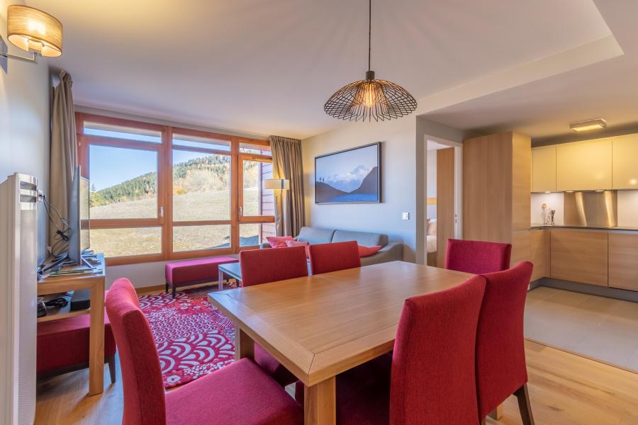 Rent in ski resort 4 room apartment 6 people (602) - Résidence les Monarques - Les Arcs - Table