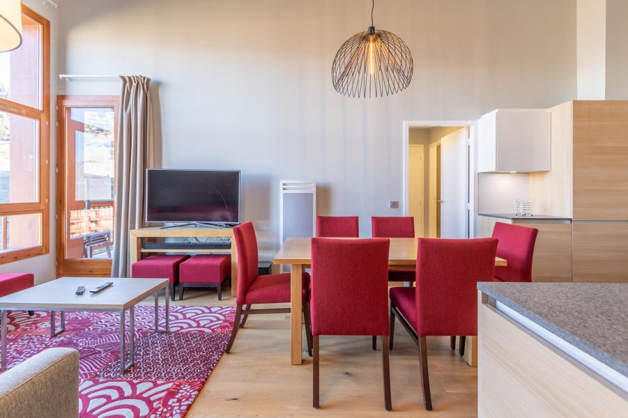 Rent in ski resort 4 room apartment 6 people (702) - Résidence les Monarques - Les Arcs - Dining area