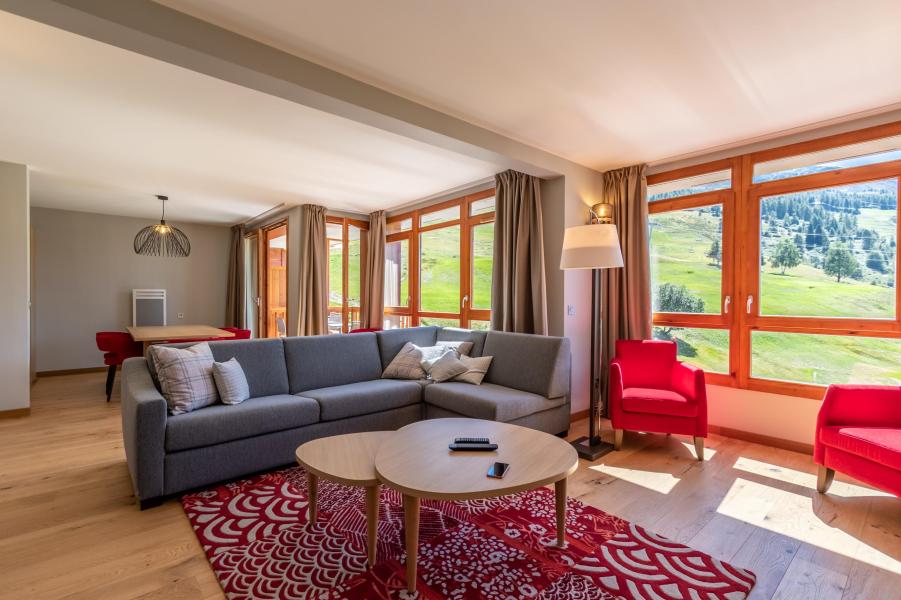 Rent in ski resort 4 room apartment 6 people (905) - Résidence les Monarques - Les Arcs - Living room