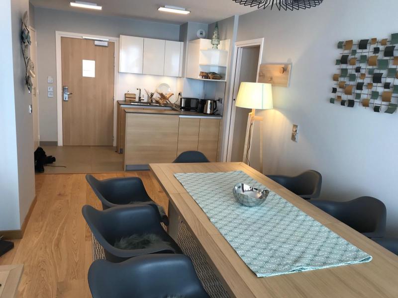 Skiverleih 4-Zimmer-Appartment für 6 Personen (515) - Résidence les Monarques - Les Arcs - Wohnzimmer