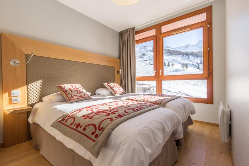 Ski verhuur Appartement 4 kamers 6 personen (301) - Résidence les Monarques - Les Arcs