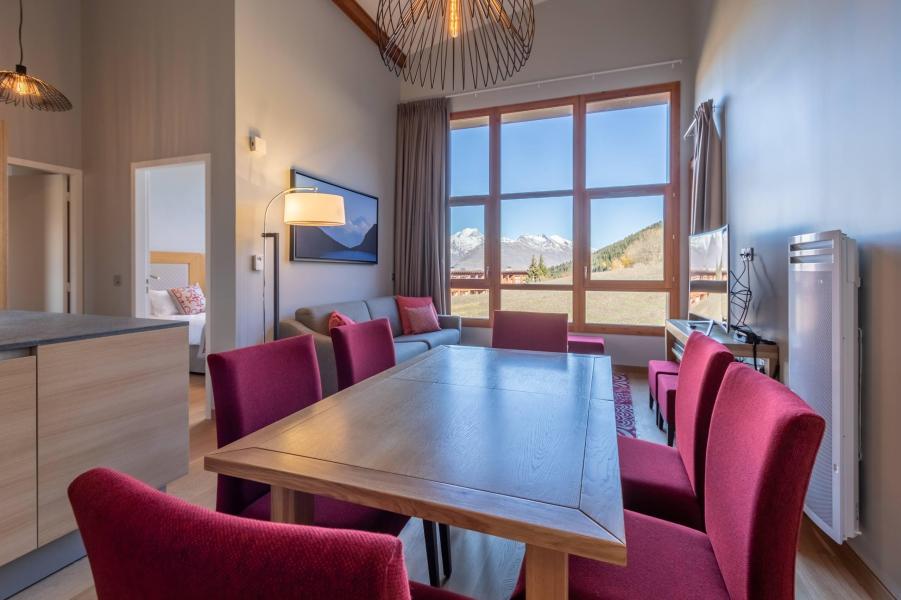 Wynajem na narty Apartament 4 pokojowy 6 osób (702) - Résidence les Monarques - Les Arcs - Pokój gościnny