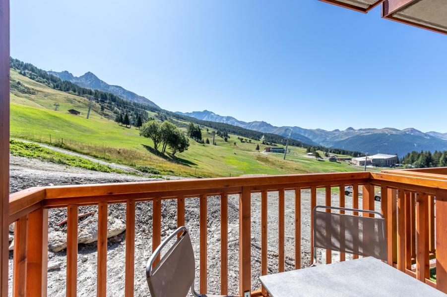 Wynajem na narty Apartament 4 pokojowy 7 osób (912) - Résidence les Monarques - Les Arcs - Taras