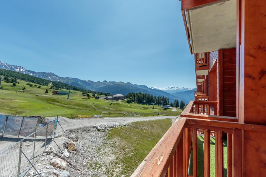 Wynajem na narty Apartament 4 pokojowy 7 osób (912) - Résidence les Monarques - Les Arcs - Taras