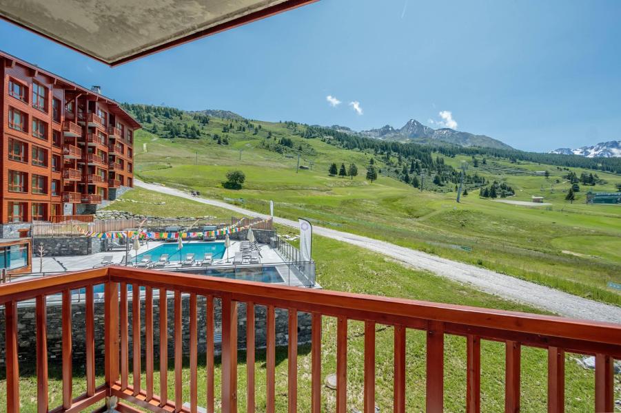 Ski verhuur Appartement 4 kamers 6 personen (301) - Résidence les Monarques - Les Arcs - Balkon