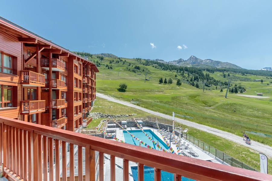 Ski verhuur Appartement 5 kamers 7-9 personen (501) - Résidence les Monarques - Les Arcs - Balkon