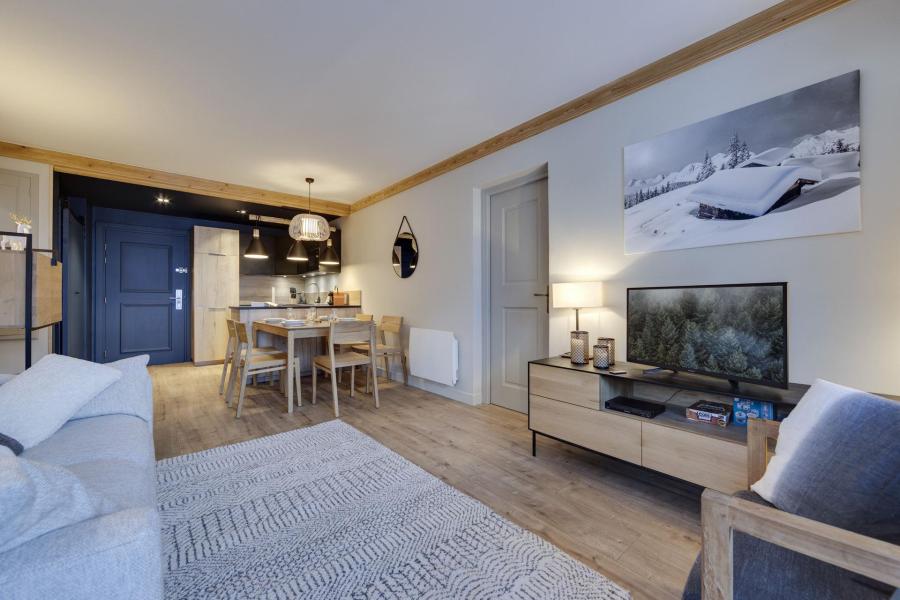 Аренда на лыжном курорте Апартаменты 3 комнат 6 чел. (369) - Résidence les Sources de Marie - Les Arcs - Салон