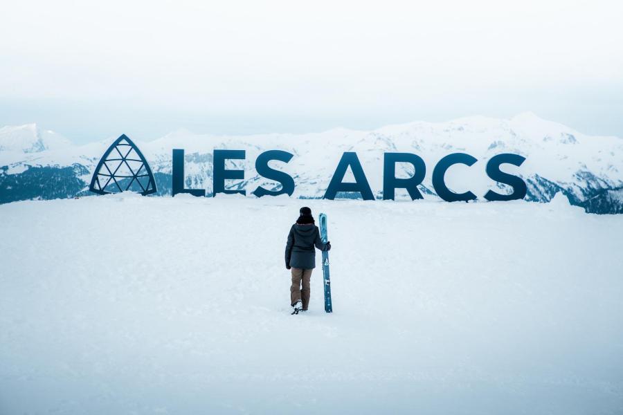 Wynajem na narty Résidence les Sources de Marie - Les Arcs - Zima na zewnątrz