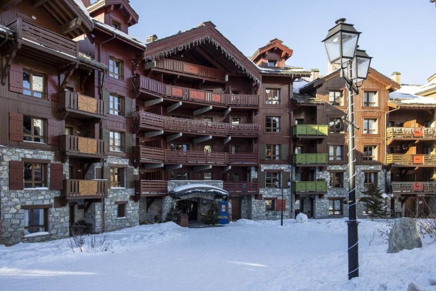 Rent in ski resort Résidence les Sources de Marie - Les Arcs - Winter outside