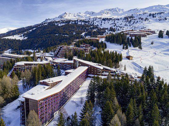 Ski verhuur Résidence Les Souverains - Les Arcs - Buiten winter