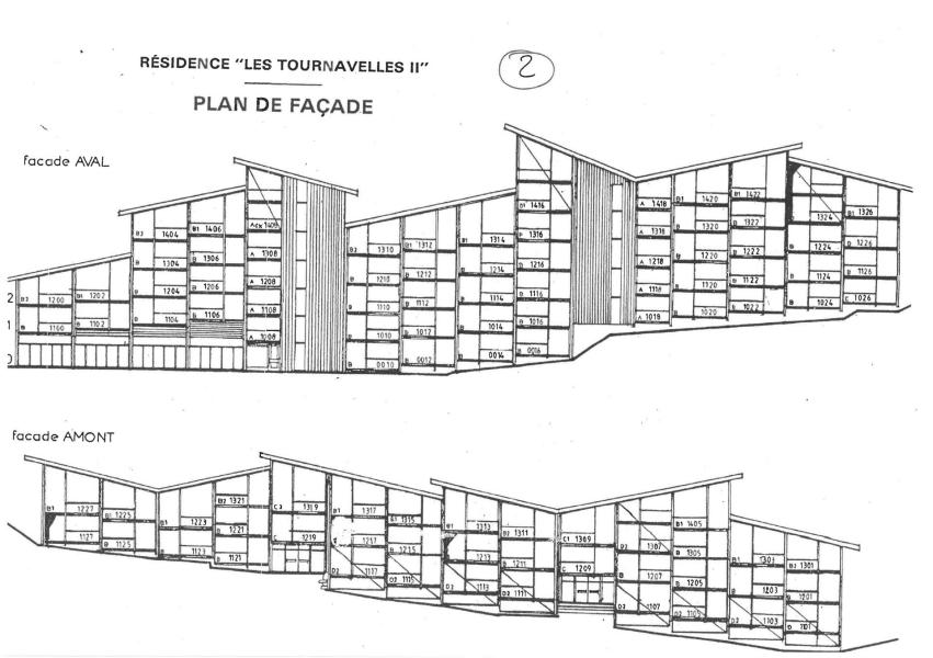 Wynajem na narty Apartament 3 pokojowy 6 osób (1408) - Résidence les Tournavelles - Les Arcs