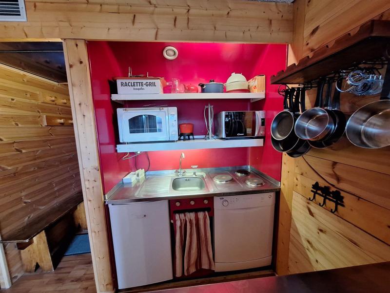 Wynajem na narty Apartament 2 pokojowy 5 osób (125) - Résidence les Tournavelles - Les Arcs - Aneks kuchenny