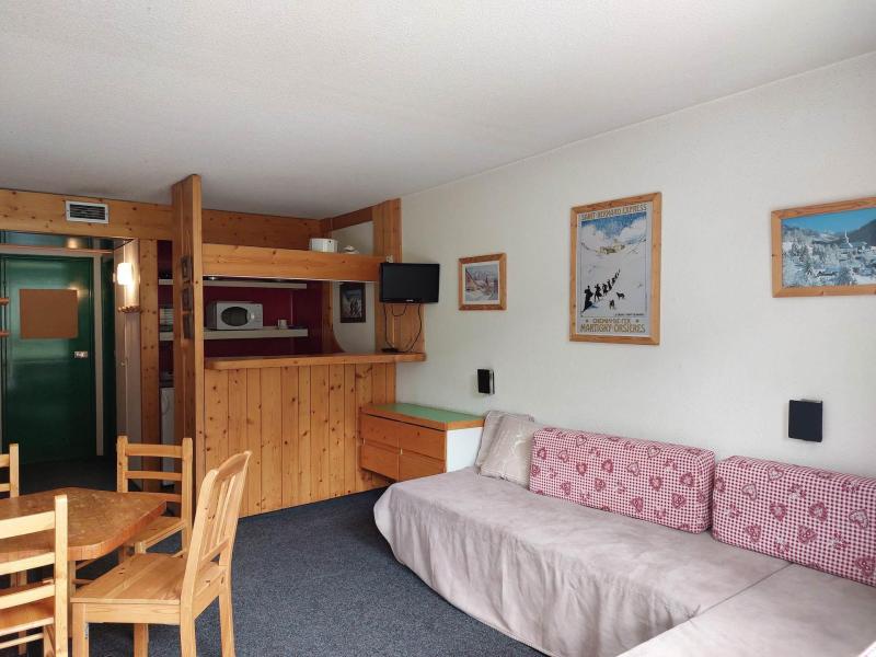 Ski verhuur Appartement 2 kamers 5 personen (207) - Résidence les Tournavelles - Les Arcs - Woonkamer