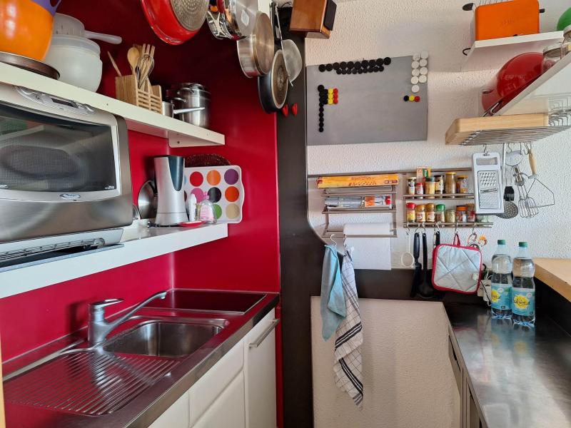 Location au ski Appartement  2 pièces 3-5 personnes (0119) - Résidence les Tournavelles - Les Arcs - Kitchenette