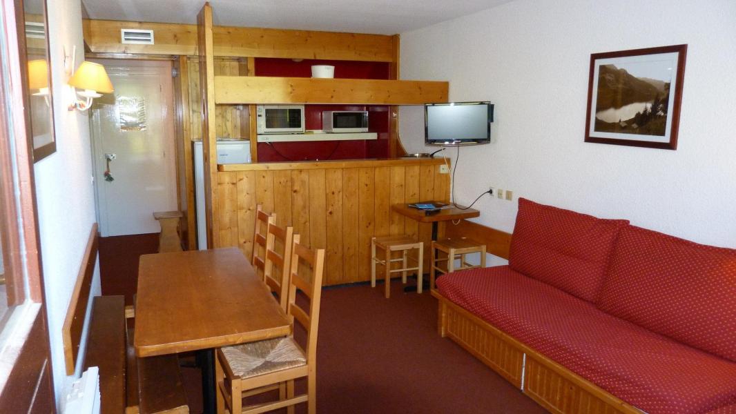 Ski verhuur Appartement 4 kamers 10 personen (1111) - Résidence les Tournavelles - Les Arcs - Woonkamer