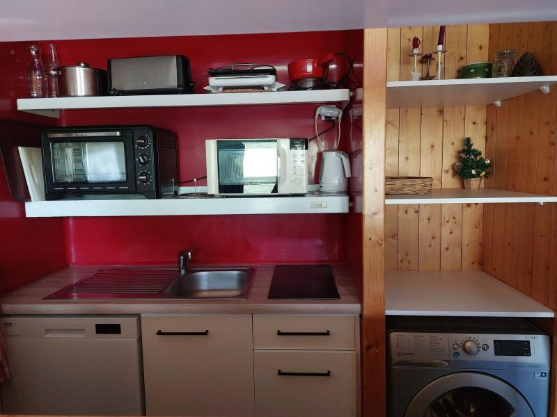 Ski verhuur Appartement duplex 4 kamers 10 personen (1307) - Résidence les Tournavelles - Les Arcs - Keukenblok