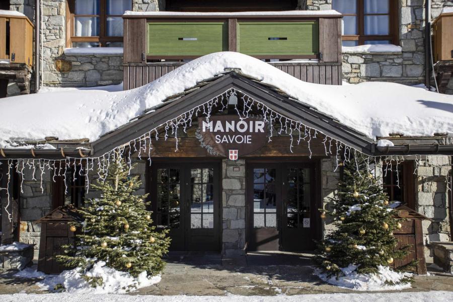 Vacances en montagne Résidence Manoir Savoie - Les Arcs - Extérieur hiver