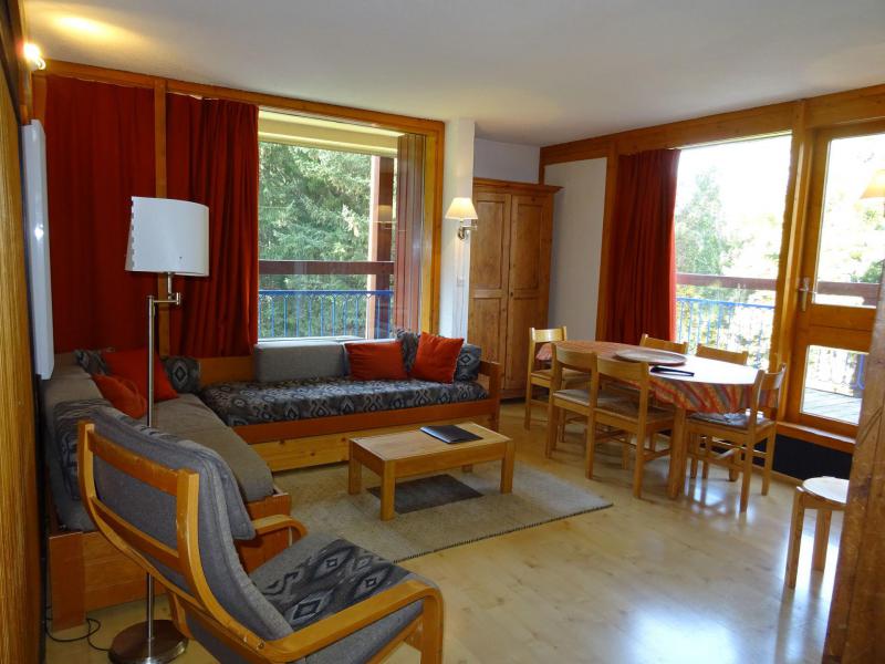 Ski verhuur Appartement 3 kamers 6 personen (101) - Résidence Miravidi - Les Arcs - Woonkamer