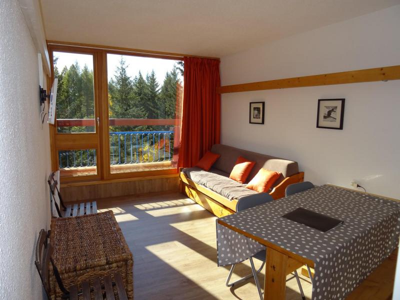 Skiverleih Studio Schlafnische 4 Personen (503) - Résidence Miravidi - Les Arcs - Wohnzimmer