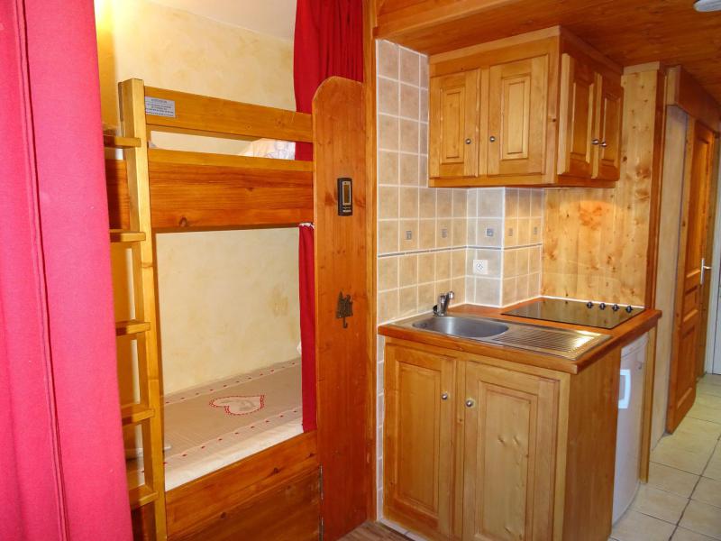 Rent in ski resort Studio sleeping corner 4 people (428) - Résidence Miravidi - Les Arcs - Kitchen