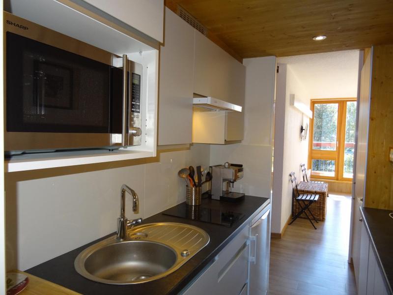 Аренда на лыжном курорте Квартира студия со спальней для 4 чел. (503) - Résidence Miravidi - Les Arcs - Кухня