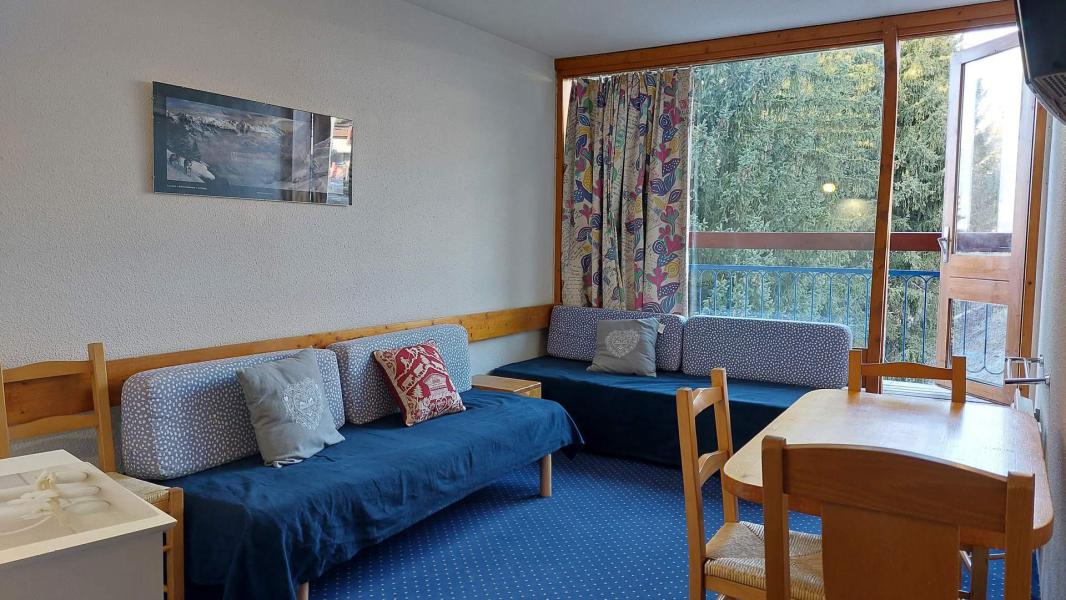 Rent in ski resort Studio sleeping corner 4 people (518) - Résidence Miravidi - Les Arcs - Living room