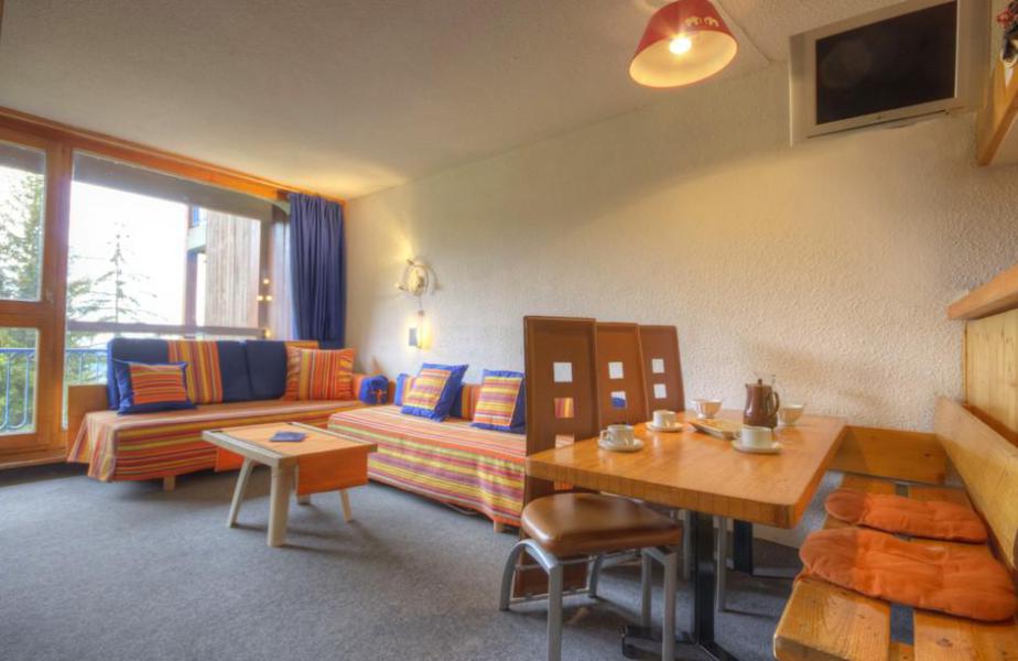 Skiverleih 2-Zimmer-Holzhütte für 6 Personen (0438) - Résidence Nova 2 - Les Arcs - Wohnzimmer