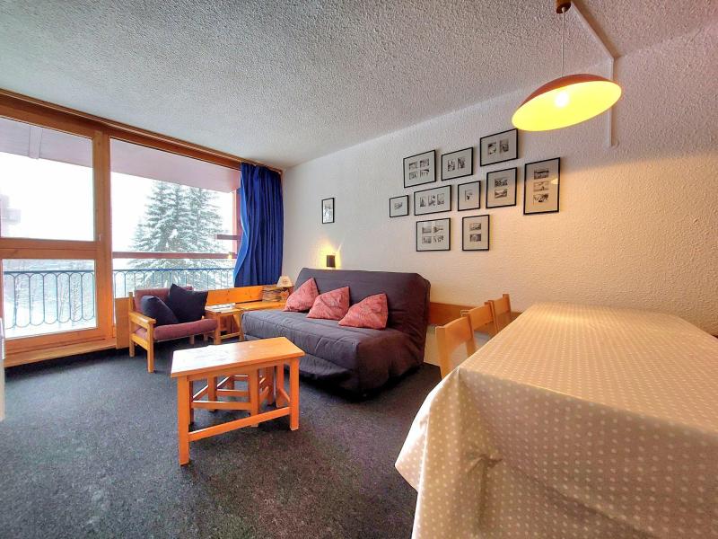 Skiverleih 2-Zimmer-Holzhütte für 6 Personen (540) - Résidence Nova 2 - Les Arcs - Wohnzimmer