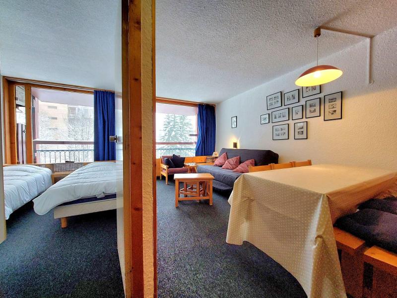 Skiverleih 2-Zimmer-Holzhütte für 6 Personen (540) - Résidence Nova 2 - Les Arcs - Wohnzimmer