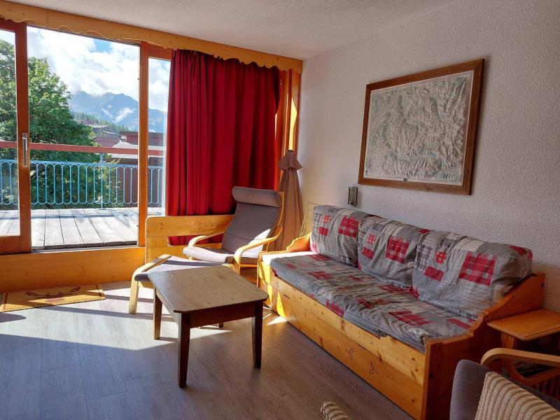 Skiverleih 3-Zimmer-Appartment für 7 Personen (462) - Résidence Nova - Les Arcs - Wohnzimmer