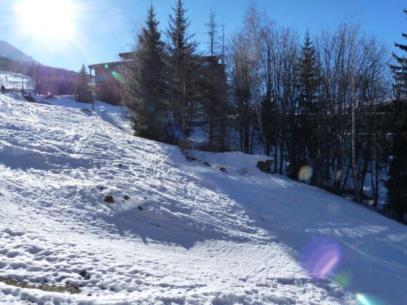 Location au ski Appartement 2 pièces coin montagne 6 personnes (852) - Résidence Nova - Les Arcs - Extérieur hiver