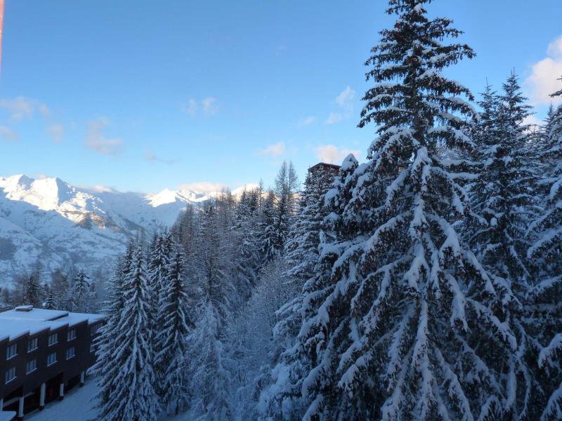 Ski verhuur Studio 2 personen (1131) - Résidence Nova - Les Arcs - Buiten winter