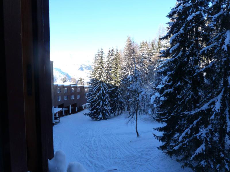 Location au ski Studio 2 personnes (831) - Résidence Nova - Les Arcs - Extérieur hiver