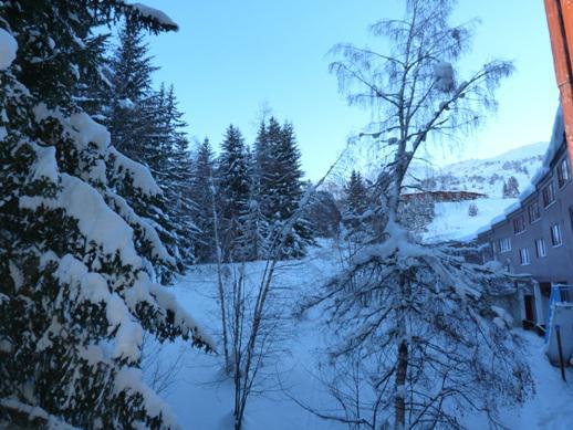 Urlaub in den Bergen Studio für 2 Personen (151) - Résidence Nova - Les Arcs - Draußen im Winter