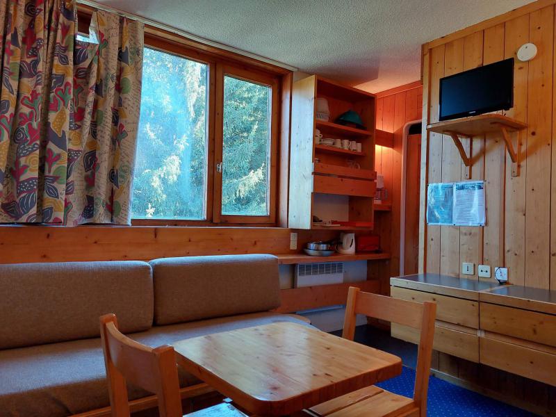 Rent in ski resort Studio 2 people (1241) - Résidence Nova - Les Arcs - Living room
