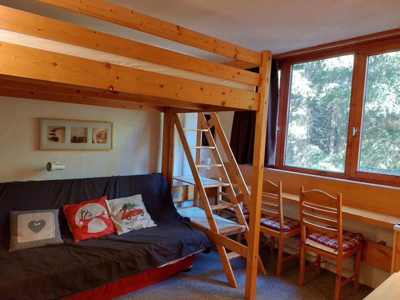 Rent in ski resort Studio 2 people (151) - Résidence Nova - Les Arcs - Living room
