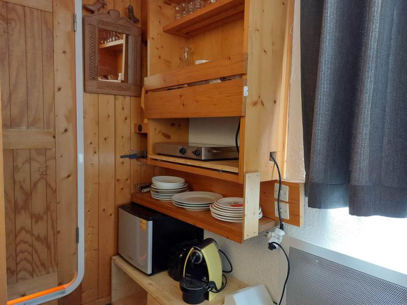 Rent in ski resort Studio 2 people (609) - Résidence Nova - Les Arcs - Kitchen
