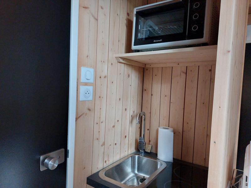 Rent in ski resort Studio 2 people (933) - Résidence Nova - Les Arcs - Kitchen